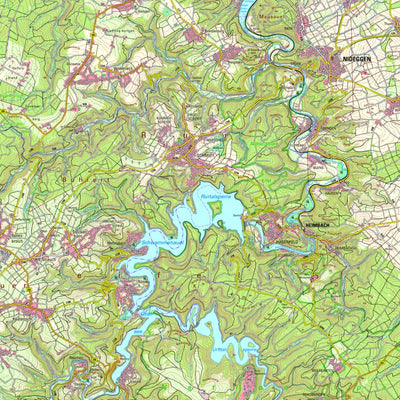 Bezirksregierung Köln Simmerath (1:50,000) digital map