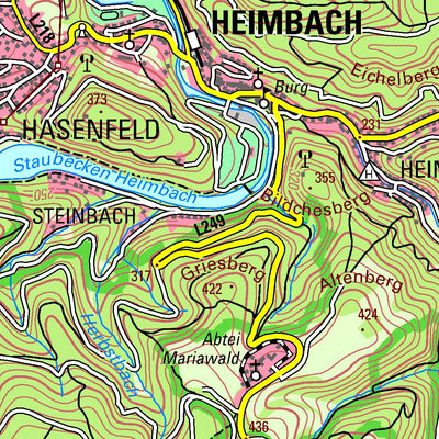 Bezirksregierung Köln Simmerath (1:50,000) digital map