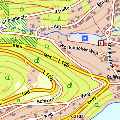 Bezirksregierung Köln Simmerath 3 (1:10,000) digital map