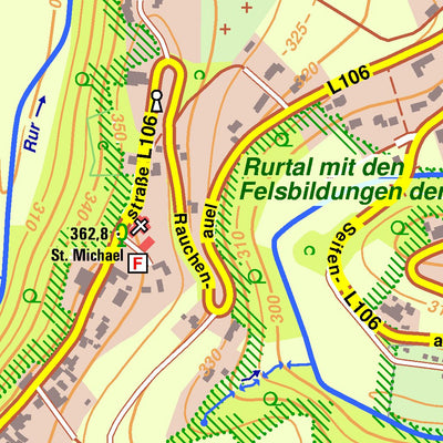 Bezirksregierung Köln Simmerath 4 (1:10,000) digital map
