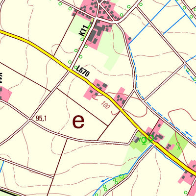 Bezirksregierung Köln Soest (1:25,000) digital map