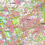 Bezirksregierung Köln Solingen (1:100,000) digital map