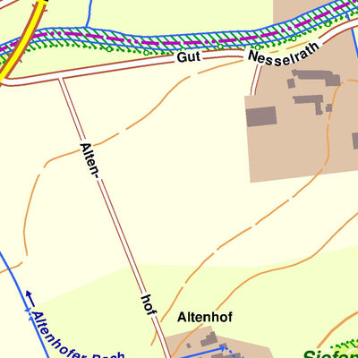 Bezirksregierung Köln Solingen 5 (1:10,000) digital map