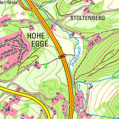Bezirksregierung Köln Sprockhövel (1:25,000) digital map