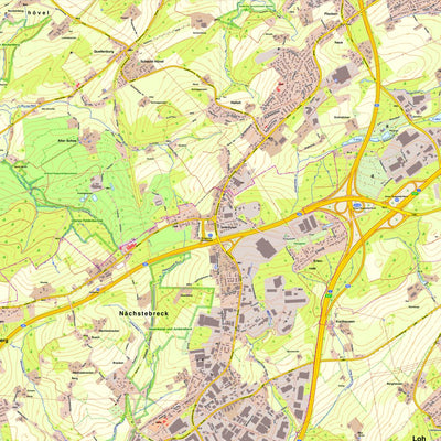 Bezirksregierung Köln Sprockhövel 4 (1:10,000) digital map