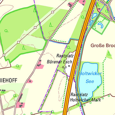 Bezirksregierung Köln Stadtlohn 2 (1:25,000) digital map