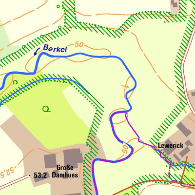 Bezirksregierung Köln Stadtlohn 5 (1:10,000) digital map