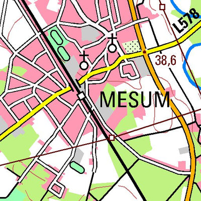 Bezirksregierung Köln Steinfurt (1:100,000) digital map