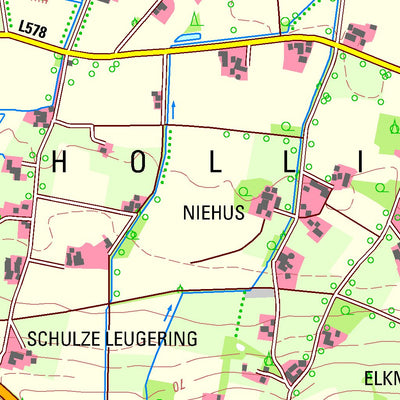 Bezirksregierung Köln Steinfurt (1:25,000) digital map