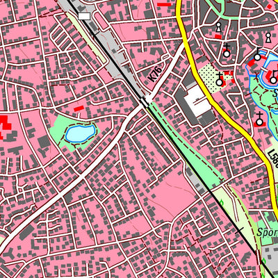 Bezirksregierung Köln Steinfurt (1:25,000) digital map