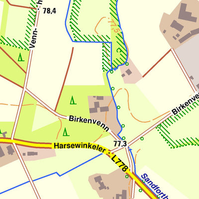 Bezirksregierung Köln Steinhagen 2 (1:10,000) digital map