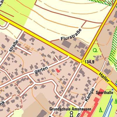 Bezirksregierung Köln Steinhagen 3 (1:10,000) digital map