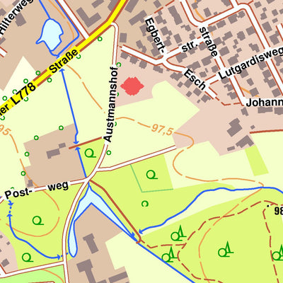 Bezirksregierung Köln Steinhagen 4 (1:10,000) digital map