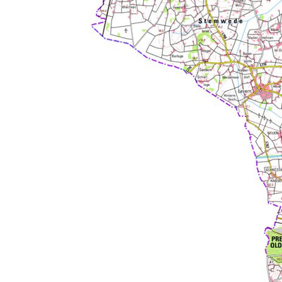Bezirksregierung Köln Stemwede 1 (1:100,000) digital map