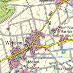 Bezirksregierung Köln Stemwede 1 (1:50,000) digital map