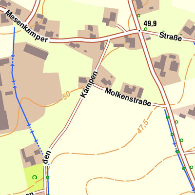 Bezirksregierung Köln Stemwede 14 (1:10,000) digital map