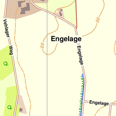 Bezirksregierung Köln Stemwede 16 (1:10,000) digital map
