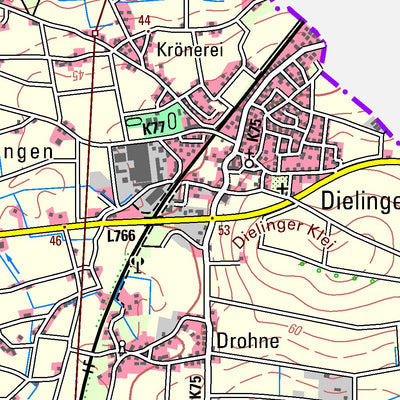 Bezirksregierung Köln Stemwede 2 (1:50,000) digital map