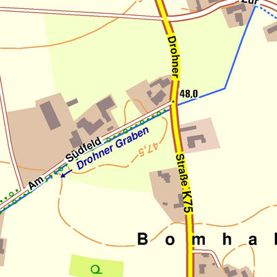Bezirksregierung Köln Stemwede 6 (1:10,000) digital map