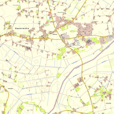 Bezirksregierung Köln Stemwede 8 (1:10,000) digital map