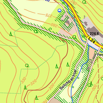 Bezirksregierung Köln Stolberg (Rhld.) 4 (1:10,000) digital map