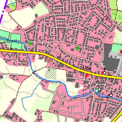 Bezirksregierung Köln Südlohn 1 (1:25,000) digital map