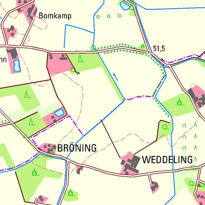 Bezirksregierung Köln Südlohn 2 (1:25,000) digital map