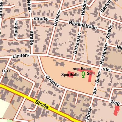 Bezirksregierung Köln Südlohn 5 (1:10,000) digital map