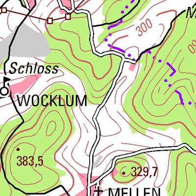 Bezirksregierung Köln Sundern (Sauerland) (1:100,000) digital map