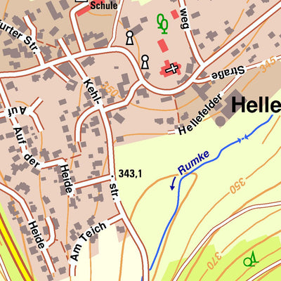 Bezirksregierung Köln Sundern (Sauerland) 8 (1:10,000) digital map