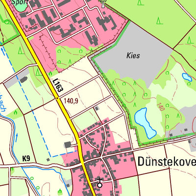 Bezirksregierung Köln Swisttal (1:25,000) digital map