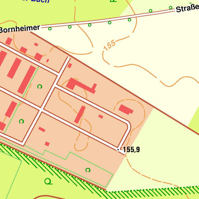 Bezirksregierung Köln Swisttal 4 (1:10,000) digital map