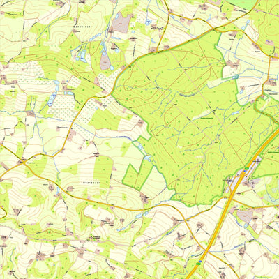 Bezirksregierung Köln Tecklenburg 1 (1:10,000) digital map