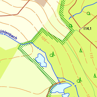 Bezirksregierung Köln Tecklenburg 1 (1:10,000) digital map
