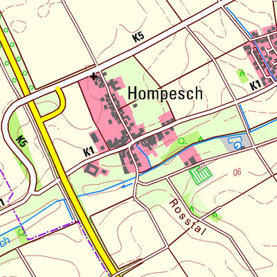 Bezirksregierung Köln Titz (1:25,000) digital map