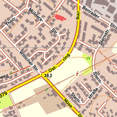 Bezirksregierung Köln Tönisvorst 2 (1:10,000) digital map