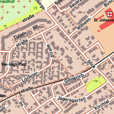 Bezirksregierung Köln Troisdorf 4 (1:10,000) digital map