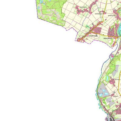Bezirksregierung Köln Übach-Palenberg (1:25,000) digital map