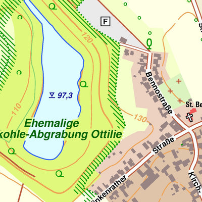 Bezirksregierung Köln Übach-Palenberg 2 (1:10,000) digital map