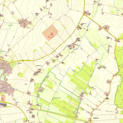 Bezirksregierung Köln Uedem 1 (1:10,000) digital map