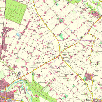 Bezirksregierung Köln Uedem (1:25,000) digital map