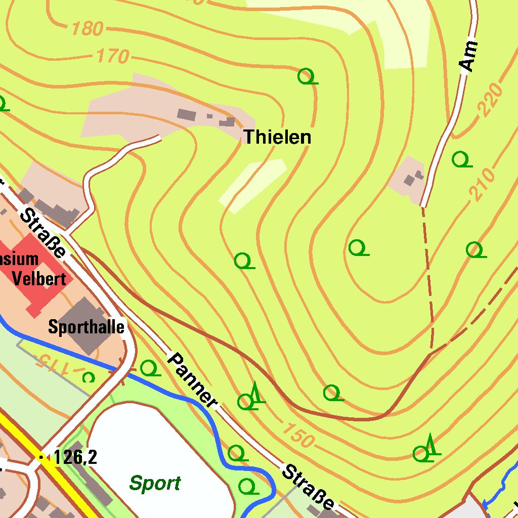 Velbert Maps Velbert 4 (1:10,000) Map by Bezirksregierung Koln | Avenza Maps