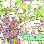 Bezirksregierung Köln Velen (1:50,000) digital map