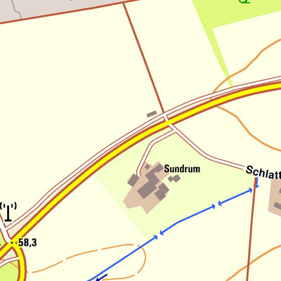 Bezirksregierung Köln Velen 2 (1:10,000) digital map