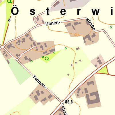 Bezirksregierung Köln Verl 2 (1:10,000) digital map
