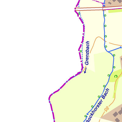 Bezirksregierung Köln Versmold 3 (1:10,000) digital map