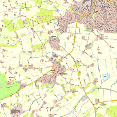 Bezirksregierung Köln Versmold 4 (1:10,000) digital map