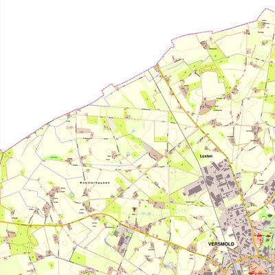 Bezirksregierung Köln Versmold 5 (1:10,000) digital map