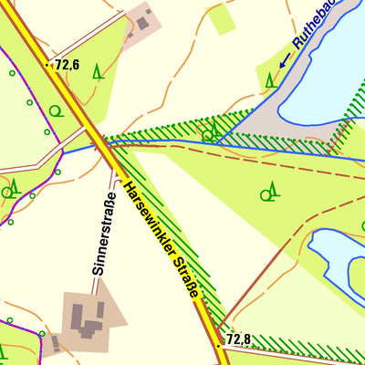 Bezirksregierung Köln Versmold 6 (1:10,000) digital map