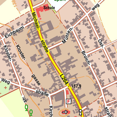 Bezirksregierung Köln Vettweiß 3 (1:10,000) digital map